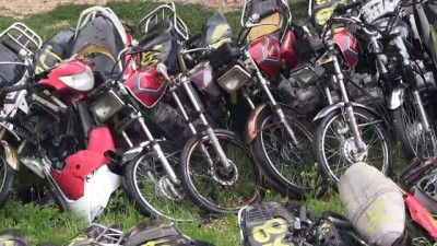 eziler - Hurda motosikletler MKEK yolcusu - GAZİANTEP  Videosu