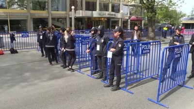 1 Mayıs Emek ve Dayanışma Günü - Anadolu Meydanı'nda güvenlik önlemleri - ANKARA 