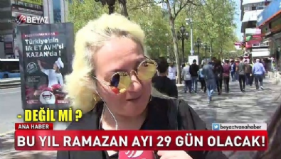 Bu yıl Ramazan 29 gün olacak