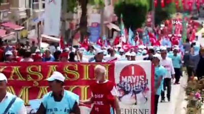  Edirne’de 1 Mayıs coşkusu 