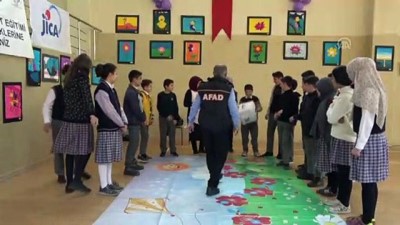 Erciş'te öğrencilere ilk yardım ve afet eğitimi - VAN 