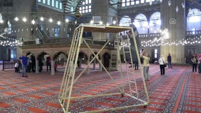 Selimiye Camisi ramazana hazırlanıyor - EDİRNE 
