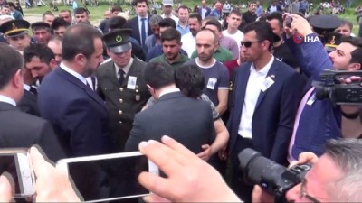 koy mezarligi -  Suriye şehidi son yolculuğuna uğurlandı  Videosu