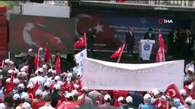 kamu calisanlari -  Türkiye Kamu-Sen’den Samsun’da '1 Mayıs' mitingi  Videosu