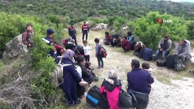 sahil yolu -  Çanakkale’de 64 mülteci yakalandı  Videosu