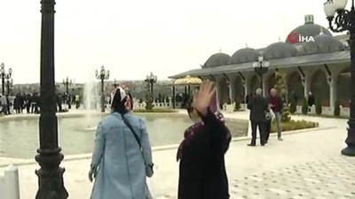 Cumhurbaşkanı Erdoğan'ın açılışını gerçekleştireceği Kuzey Yıldızı Camii'nin görüntüleri 