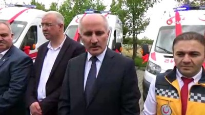 yeni ambulans -  Karaman’a gönderilen 7 yeni ambulans göreve başladı Videosu