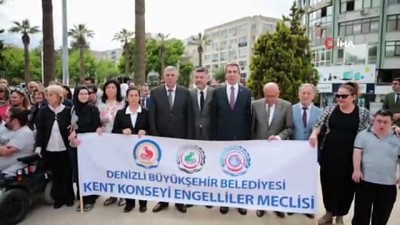 halk oyunlari -  Denizli’de Engelliler Haftası ‘farkındalık’ yürüyüşü  Videosu