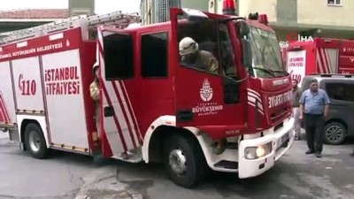 ikitelli -  Deri fabrikasında korkutan yangın  Videosu