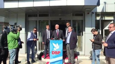 DSP İstanbul'da aday çıkarmama kararı aldı - Muammer Aydın - ANKARA