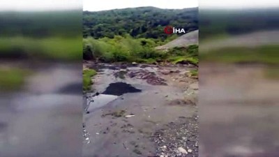bakir madeni -  Kastamonu'da simsiyah akan çay köylüleri tedirgin etti  Videosu