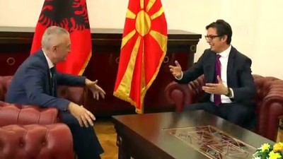 Kuzey Makedonya'nın yeni Cumhurbaşkanı Pendarovski'nin göreve başlaması - ÜSKÜP