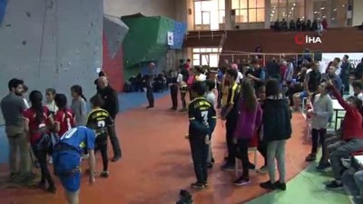 Spor Tırmanış Şampiyonası, Sivas’ta yapıldı 