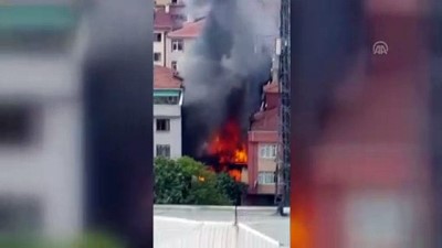 Ümraniye'de ev yangını (2) - İSTANBUL