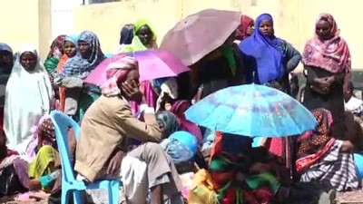 iftar sofrasi - Etiyopya’da binlerce ailenin iftar sofrası TDV ile bereketlendi - ADDİS ABABA  Videosu