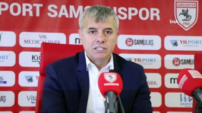 Yılport Samsunspor - Sakaryaspor maçının ardından