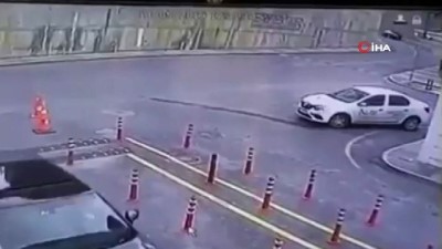 istinat duvari -  Başakşehir'de istinat duvarının çökme anı kamerada Videosu