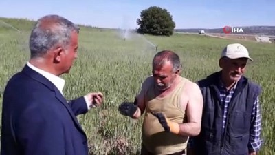 akarca -  Çiftçiler Günü'nü tarlada çalışarak kutladılar  Videosu