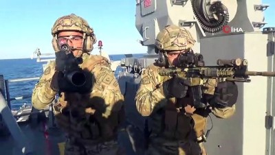 deniz kuvvetleri -  Deniz Kurdu - 2019 Tatbikatı nefes kesti Videosu