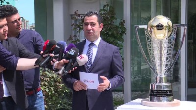 sampiyonluk kupasi - Spor Toto Süper Lig 2018-19 sezonu şampiyonluk kupası sergileniyor - ANKARA  Videosu