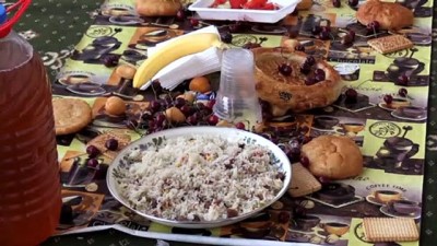 beko - TİKA Kırgızistan'da bin 500 kişilik iftar sofrası kurdu - BİŞKEK Videosu