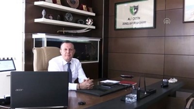 Abalı Denizlispor Başkanı Çetin: 'Süper Lig'deki hedefimiz ilk 5' - DENİZLİ 