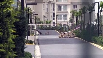 istinat duvari - Başakşehir'de istinat duvarının çökmesi - İSTANBUL  Videosu