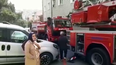 elektrik sobasi - Beyoğlu'nda yangın - İSTANBUL  Videosu