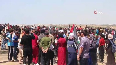 multeci -  - Gazze’deki Nakbe Gösterilerinde 65 Kişi Yaralandı Videosu