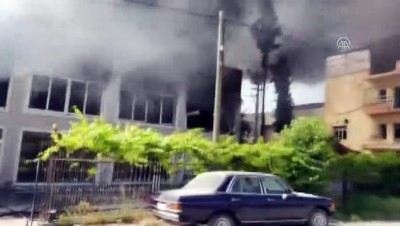 fabrika - Mersin'de fabrika yangını  Videosu