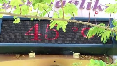 bogulma vakasi -  Termometrelerin 45 dereceyi gösterdiği Adana’da sulama kanallarında tehlikeli serinlik havadan görüntülendi Videosu