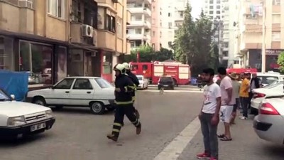 calisan kadin - Adana'da yangın  Videosu