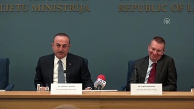 gard - Dışişleri Bakanı Çavuşoğlu'ndan 'S-400' açıklaması - RİGA  Videosu