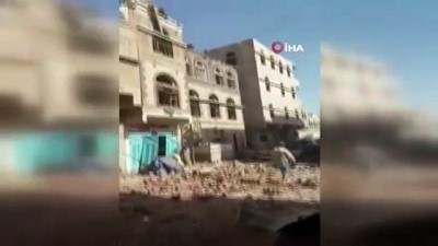 saldiri -  - Koalisyon Güçlerinden Sana'ya Hava Saldırısı: 6 Ölü  Videosu