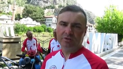 bisiklet - Ata'nın izinde bisikletle Aydın'dan Samsun'a - AMASYA  Videosu