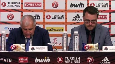 Basketbolda maçın ardından - Fenerbahçe Beko Başantrenörü Obradovic - VITORIA-GASTEIZ