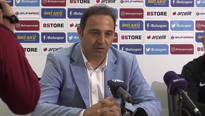 Boluspor - Eskişehirspor maçının ardından - BOLU