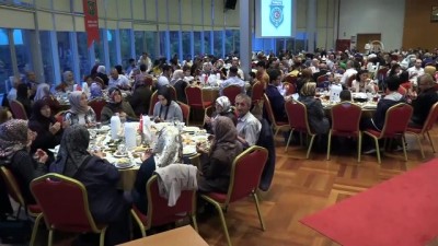 iftar sofrasi - Bursa'da şehit ve gazi aileleri iftarda bir araya geldi  Videosu