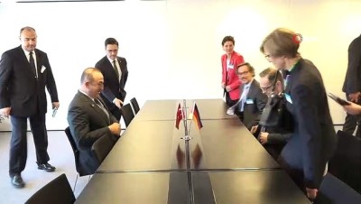  - Çavuşoğlu, Almanya Dışişleri Bakanı Maas ile görüştü 