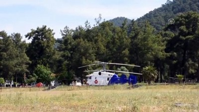 Marmaris'e yangın helikopteri - MUĞLA 