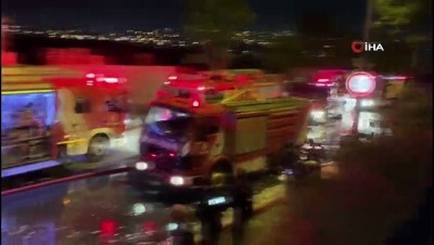 ikitelli -  Palet fabrikasındaki yangın söndürüldü  Videosu