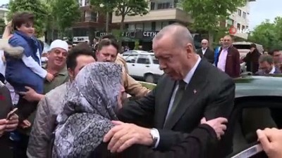  Yaşlı kadından Cumhurbaşkanı Erdoğan'a dua 'Allah seni korusun'