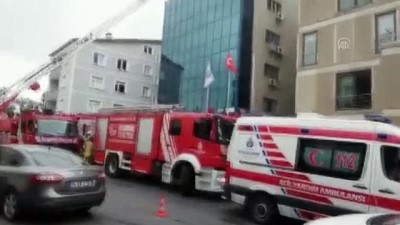kazan dairesi - Beykoz'da iş merkezinde yangın - İSTANBUL Videosu