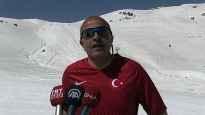 kis mevsimi - Hakkari'de mayısta kayak keyfi  Videosu