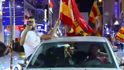 Galatasaray'ın şampiyonluk kutlamaları - KOCAELİ