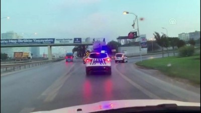 korsan taksi - Şişli'de 'dur' ihtarına uymayan şüpheli, kovalamacayla yakalandı - İSTANBUL  Videosu