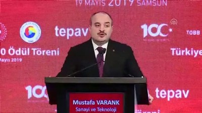 salar - Varank: 'Türkiye girişimciliğin desteklenmesi konusunda her geçen gün önemli mesafeler katetmektedir' - SAMSUN  Videosu