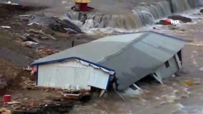  10 kişinin hayatını kaybettiği barajın kapağı yine patladı 