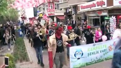 mezuniyet toreni -  Anadolu Üniversitesi baharın gelişini müjdeledi Videosu