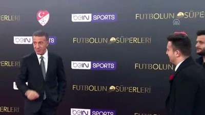 dera - Futbolun Süperleri ödül töreni - Trabzonspor Başkanı Ağaoğlu - İSTANBUL Videosu